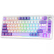 Клавиатура Proove Gaming Coupe Ukraine Layout White/Purple (WKCP00022404)