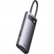 HUB Baseus Metal Gleam Series 7-in-1 HUB Type-C Gray (WKWG040013)