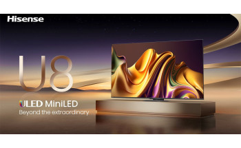 Hisense U8NQ Mini LED телевизор с солнечным пультом теперь доступен в Европе