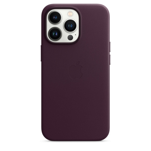 Чехол iPhone 13 Pro Leather Case with MagSafe - Dark Cherry (MM1A3)