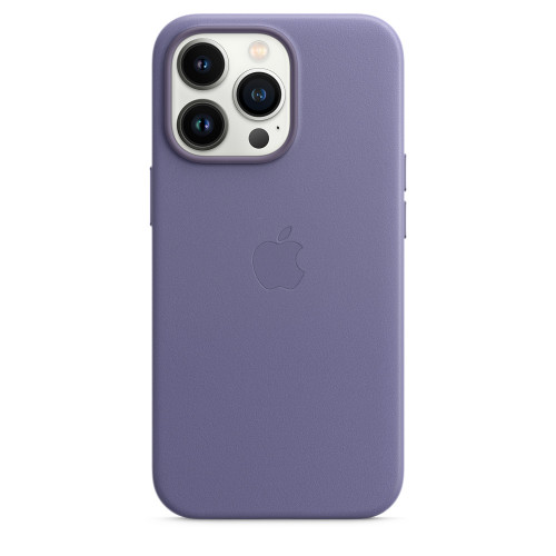 Чехол iPhone 13 Pro Leather Case with MagSafe - Wisteria (MM1F3)