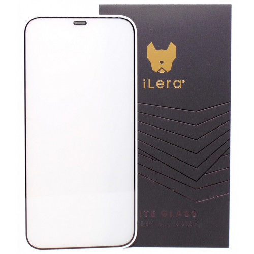 Захисне скло з рамкою iLera DeLuxe Armor Glass for iPhone 12 Pro Max