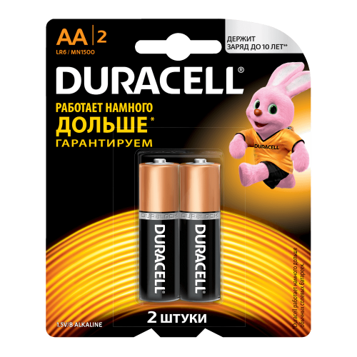 Батарейки Duracell AA (LR06) MN1500 1шт