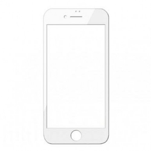 Защитное стекло 5D IPhone 7 / 8 / SE 2020 (White)
