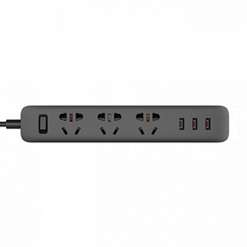 Сетевой фильтр Mi Power Strip (3+3USB) 1.8m Black (XMCXB01QM) 
