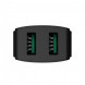 АЗУ AUKEY 2*USB 2.4А Black