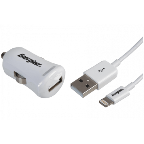 Energizer АЗУ для Apple iPhone/iPad 5 2.1 A белый (LCHEHCCIP5)  