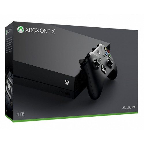 Microsoft Xbox One X 1TB Black
