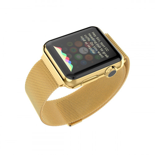 Ремінець для Apple Watch 38/40mm Gold Milanese Loop