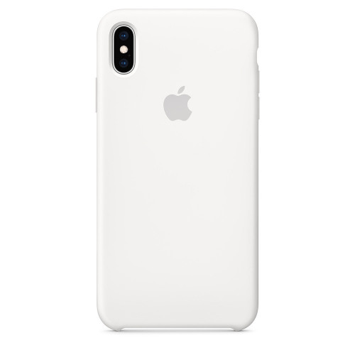 Силиконовый чехол Apple Silicone Case White (1:1) для iPhone XS Max