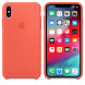 Силіконовий чохол Apple Silicone Case Nectarine (1:1) для iPhone XS