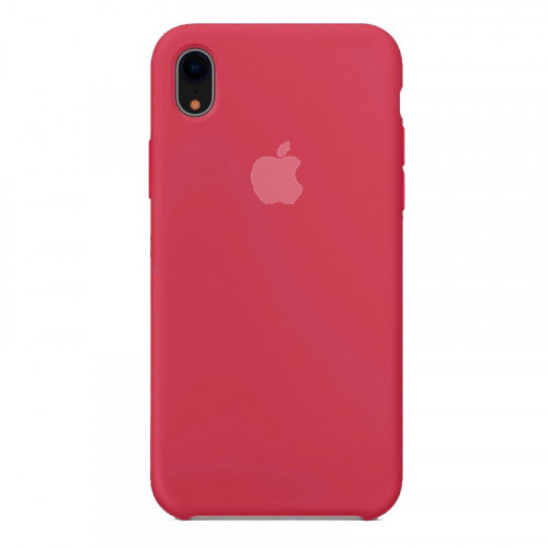 Силиконовый чехол Apple Silicone Case Hibiscus (1:1) для iPhone XR