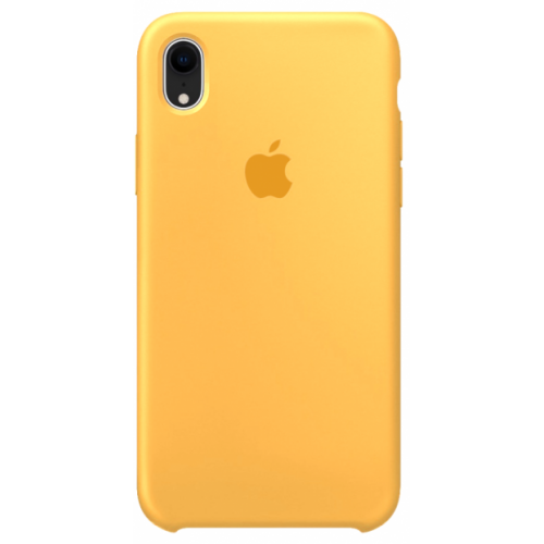 Силиконовый чехол Apple Silicone Case Lemonade (1:1) для iPhone XR