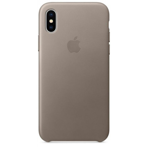 Силиконовый чехол Apple Silicone Case Pebble (1:1) для iPhone XS