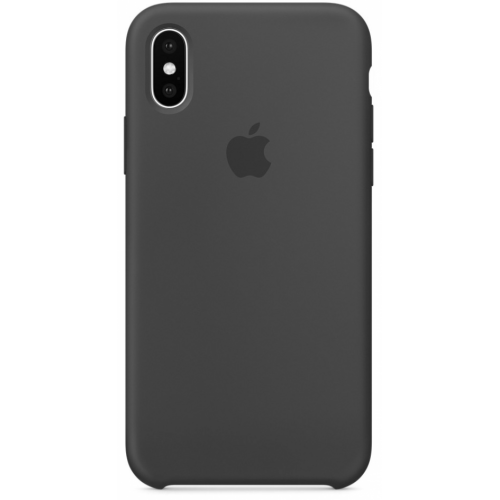 Силиконовый чехол Apple Silicone Case Charcoal Gray (1:1) для iPhone XS Max