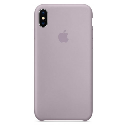 Силіконовий чохол Apple Silicone Case Lavender (1:1) для iPhone XS Max