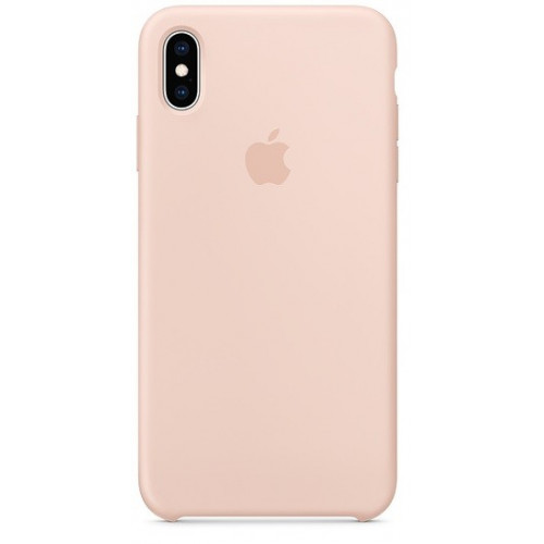 Силиконовый чехол Apple Silicone Case Pink (1:1) для iPhone XS Max