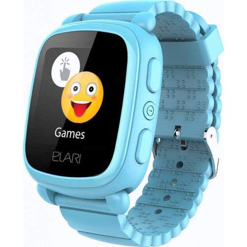 Дитячі годинники ELARI KidPhone 2 Blue з GPS-трекером (KP-2BL)