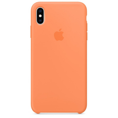 Силиконовый чехол Apple Silicone Case Papaya (1:1) для iPhone XS Max