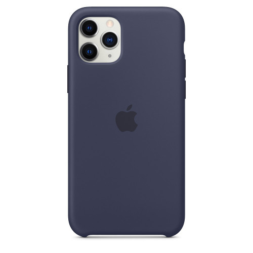 Чохол Apple iPhone 11 Pro Silicone Case - Midnight Blue (MWYJ2)
