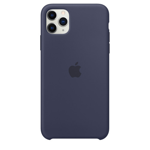 Чохол Apple iPhone 11 Pro Max Silicone Case - Midnight Blue (MWYW2)