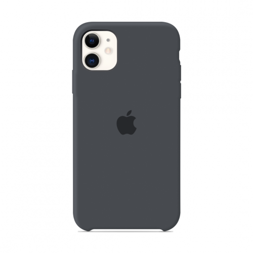 Чехол Apple Silicone Case Charcoal Gray (HC) для iPhone 11