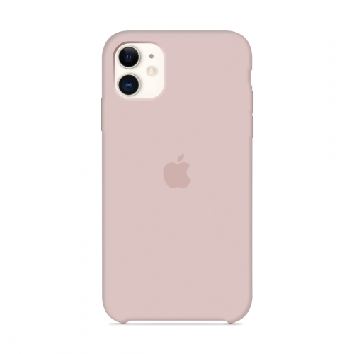Чехол Apple Silicone Case Pink Sand (1:1) для iPhone 11