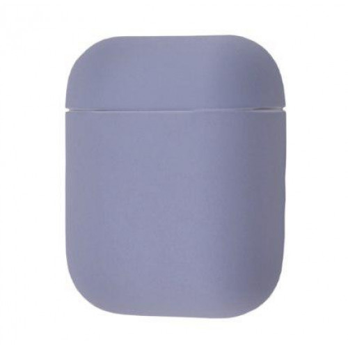 Чехол Silicone case Ultra Thin AirPods Lavender Gray