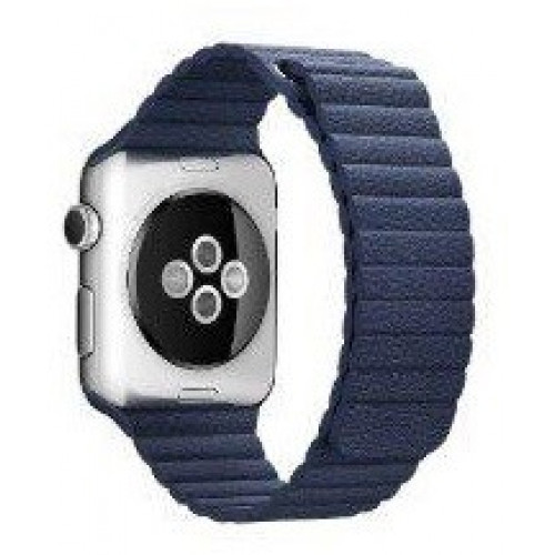 Ремінець Apple Watch 38/40mm Leather Loop (Blue)