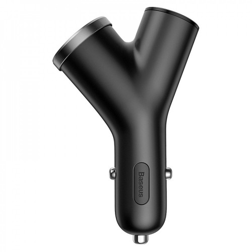АЗУ Baseus Y type Car Charger Black (CCALL-YX01)