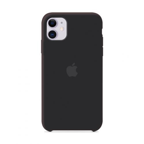 Чохол Apple Silicone Case Black (1:1) для iPhone 11
