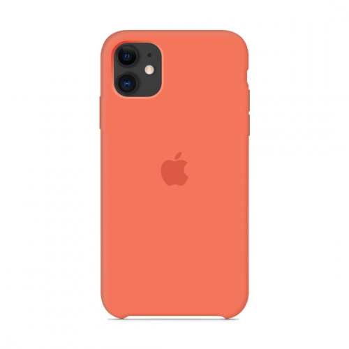Чехол Apple Silicone Case Orange (1:1) для iPhone 11