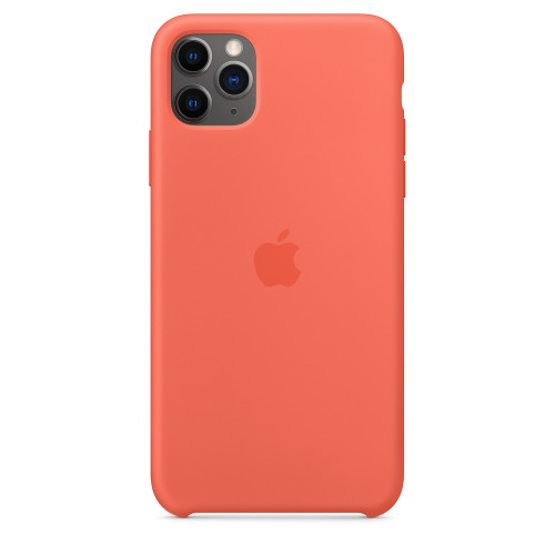 Чехол Apple Silicone Case Clementine (Orange) (1:1) для iPhone 11 Pro Max