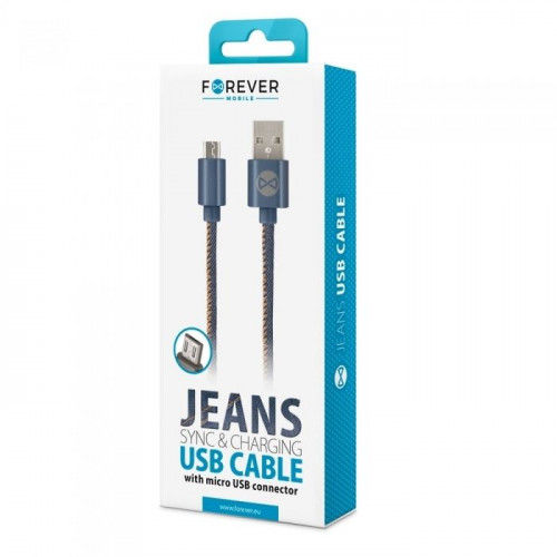 Кабель Forever micro USB (Jeans) (T_01627)