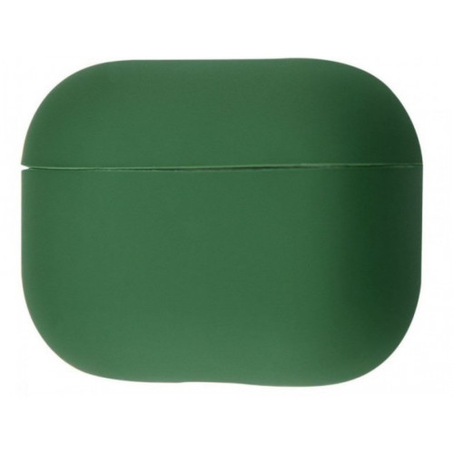 Чехол Silicone case Ultra Thin AirPods Army Green