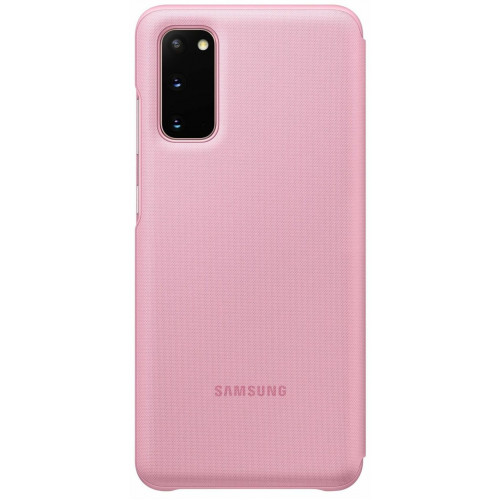 Чехол Samsung LED View Cover для смартфона Galaxy S20 (G980) Pink
