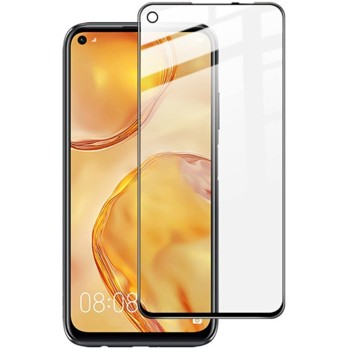 Защитное стекло 5D Huawei P40 Lite 2020 (Black)