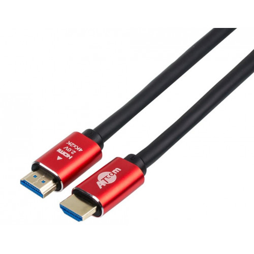 Кабель Atcom HDMI-HDMI ver 2.0, 4K, 20м Red/Gold