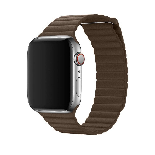 Ремінець Apple Watch 38/40mm Leather Loop Dark Brown