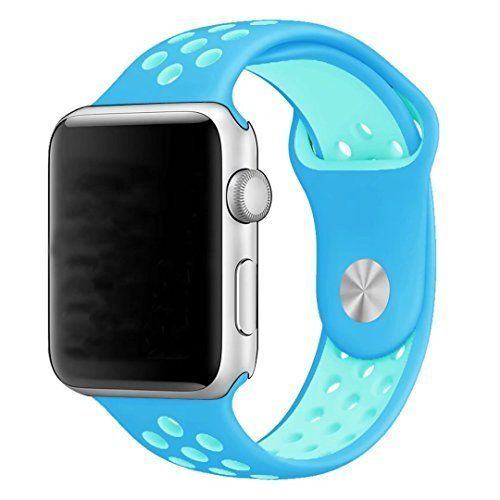 Ремінець Nike Apple Watch 38/40mm Blue/Sky Blue Nike Sport Band