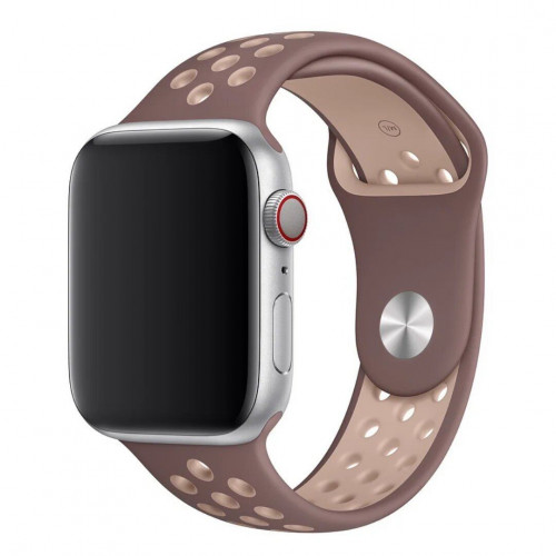 Ремінець Nike Apple Watch 42/44mm Brown/Light Brown Nike Sport Band