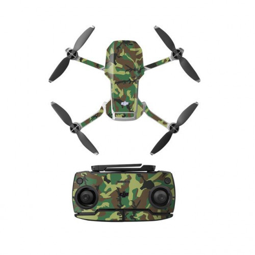 Наклейки на корпус DJI Mavic Mini (Green Camo)