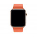 Ремінець Apple Watch 38/40mm Leather Loop Orange