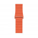 Ремешок Apple Watch 42/44mm Leather Loop (Orange)