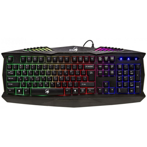 Клавіатура Genius Scorpion K220 USB Black Ukr