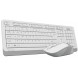 Бездротовий комплект (клавіатура, миша) бездротової A4Tech FG1010 White USB