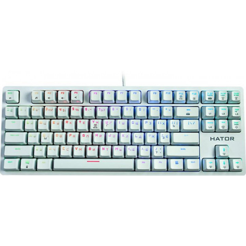 Клавиатура оптическая HATOR Rockfall EVO TKL Optical ENG/UKR/RUS