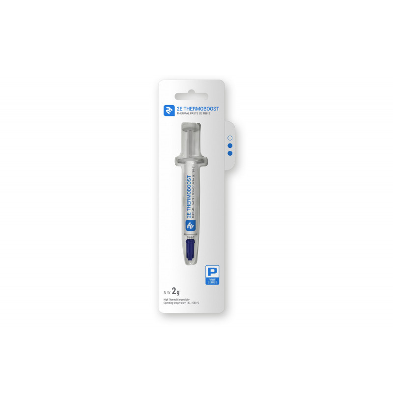 Термопаста 2Е THERMOBOOST PROFI TB8-2, (8.3 W/m-K), 2 гр, серая