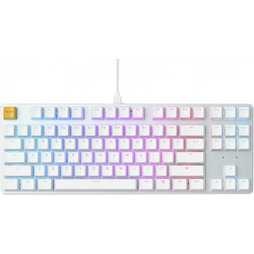 Клавіатура GLORIOUS GMMK TKL, white (GLO-GMMK-TKL-BRN-W)