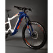 Электровелосипед Haibike XDURO AllTrail 5.0 Carbon FLYON i630Wh 11 s. NX 27.5″, рама L, сине-бело-оранжевый, 2020